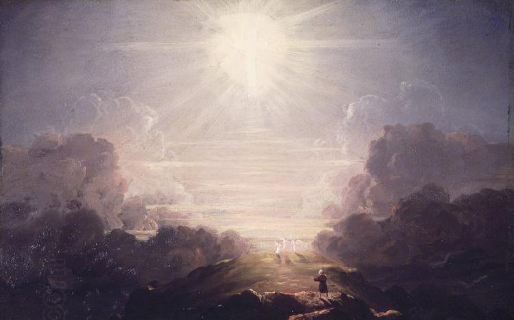 Thomas Cole Study for The Cross and the World China oil painting art